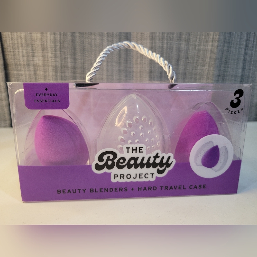 Beauty Blenders With Travel Case